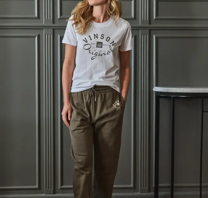 Mujer Camiseta y pantalón verde - Colección primavera verano VINSON